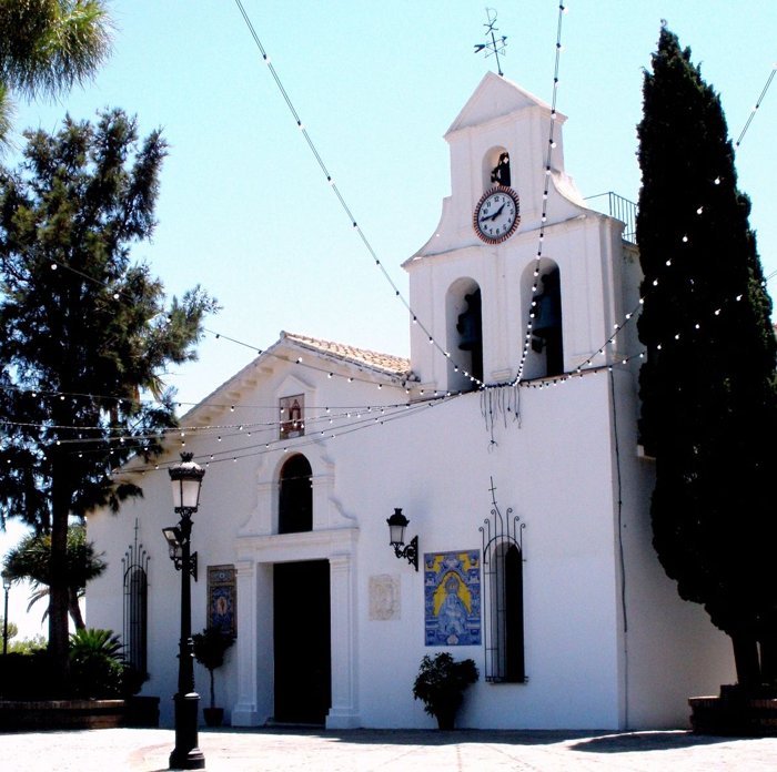 Santo Domingo church in Benalmádena Pueblo