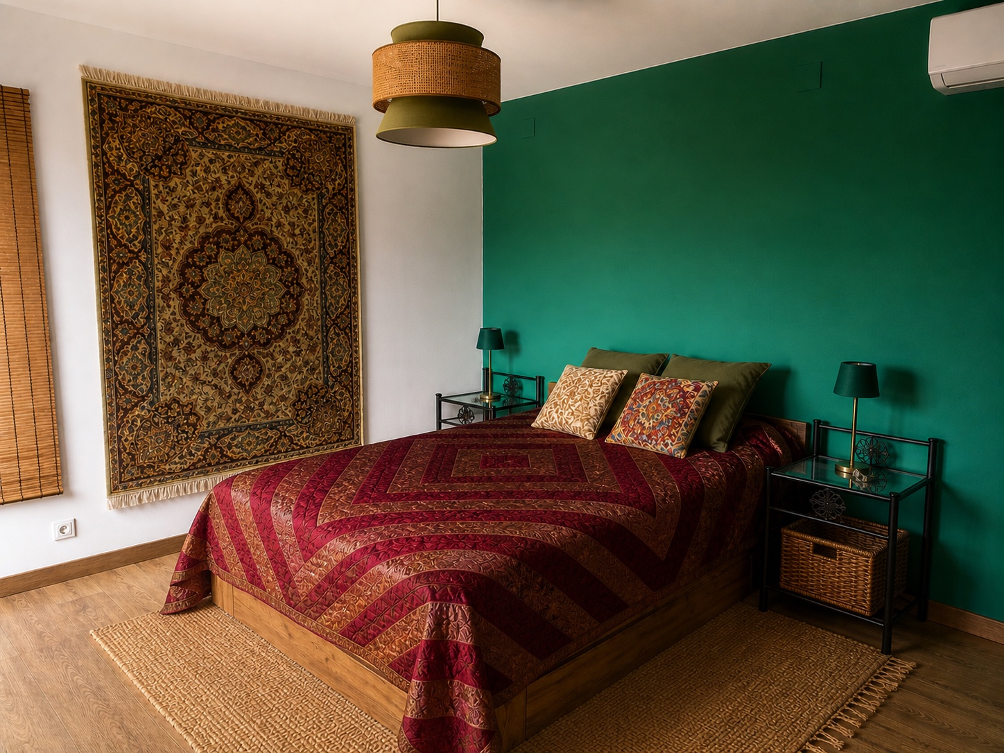 Villa Azahara: Bedroom · Moroccan details