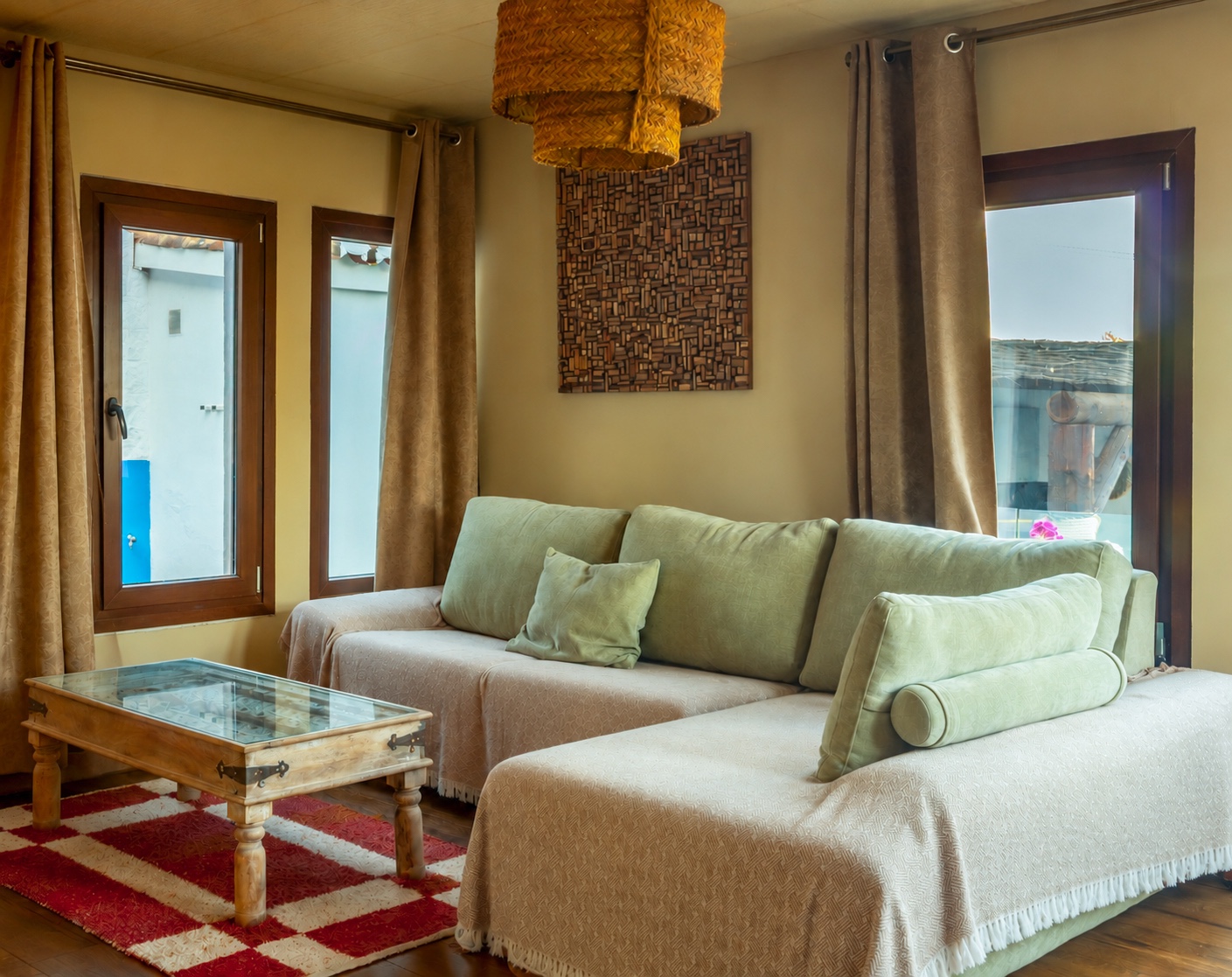 Villa Azahara: Living room · A quiet corner